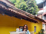 ​Meghna Naidu vacays with her Portuguese tennis player husband Luis Miguel Reis in Goa