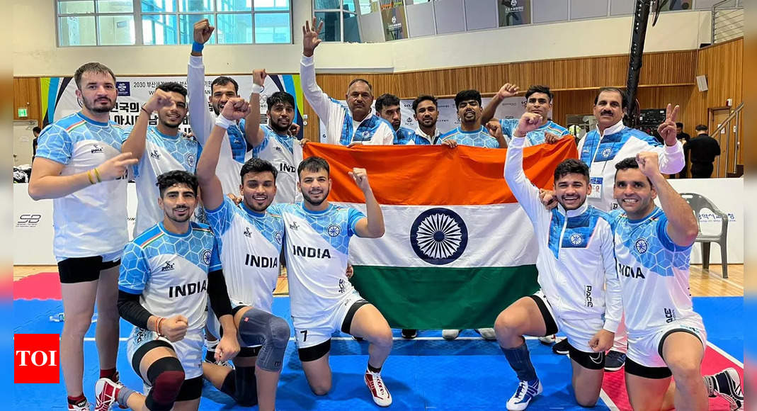 India clinch eighth Asian Kabaddi Championship title | More sports News – Times of India