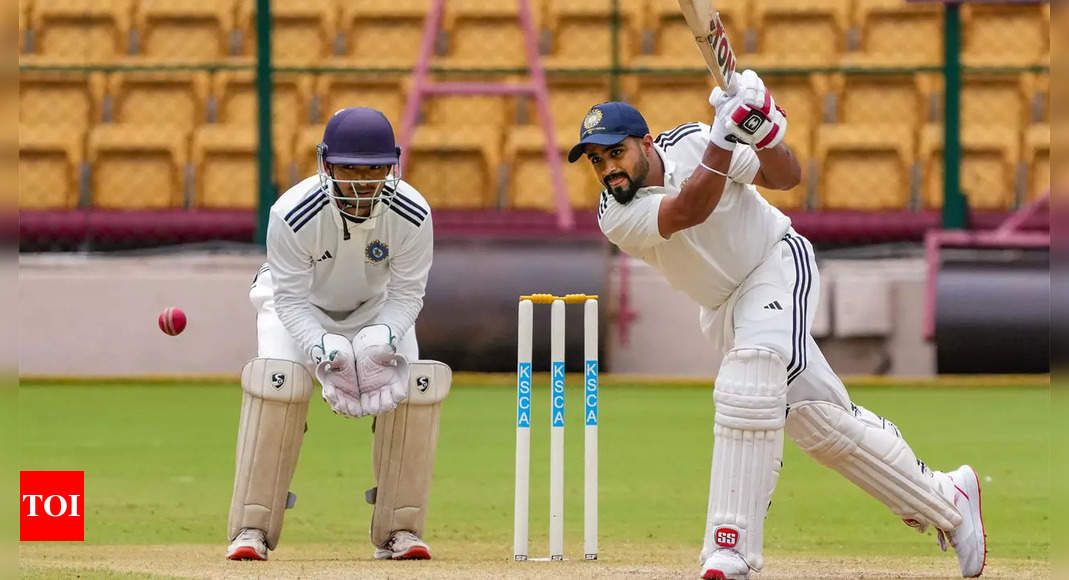 Duleep Trophy: North Zone move closer to victory with commanding performance | Cricket News – Times of India