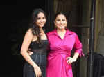 Vidya Balan and Prajakta Koli turn up in style at the promotional event of Neeyat