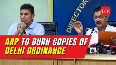 In protest against Centre, AAP to burn copies of Delhi ordinance on July 3