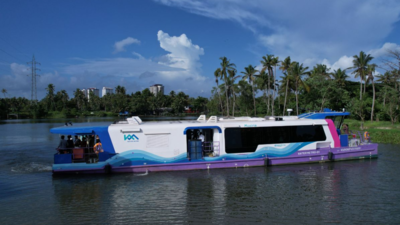 Kochi Water Metro ridership touches close to 5 lakh