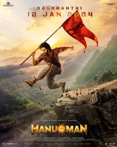 'HANUMAN' set for a spectacular International release on January 12th, 2024, in Over 11 Languages; Clashes at Box-Office with Prabhas's 'ProjectK'!