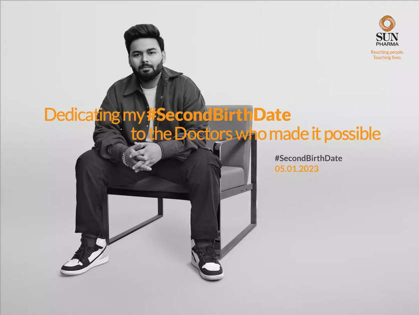 Rishabh Pant and Mahima Chaudhry's mysterious #SecondBirthDate decoded: Sun Pharma’s heartwarming tribute to doctors on National Doctor’s Day