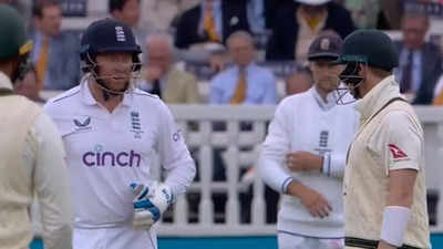 Jonny Bairstow's sledging attempt at Steve Smith goes wrong at Lord's