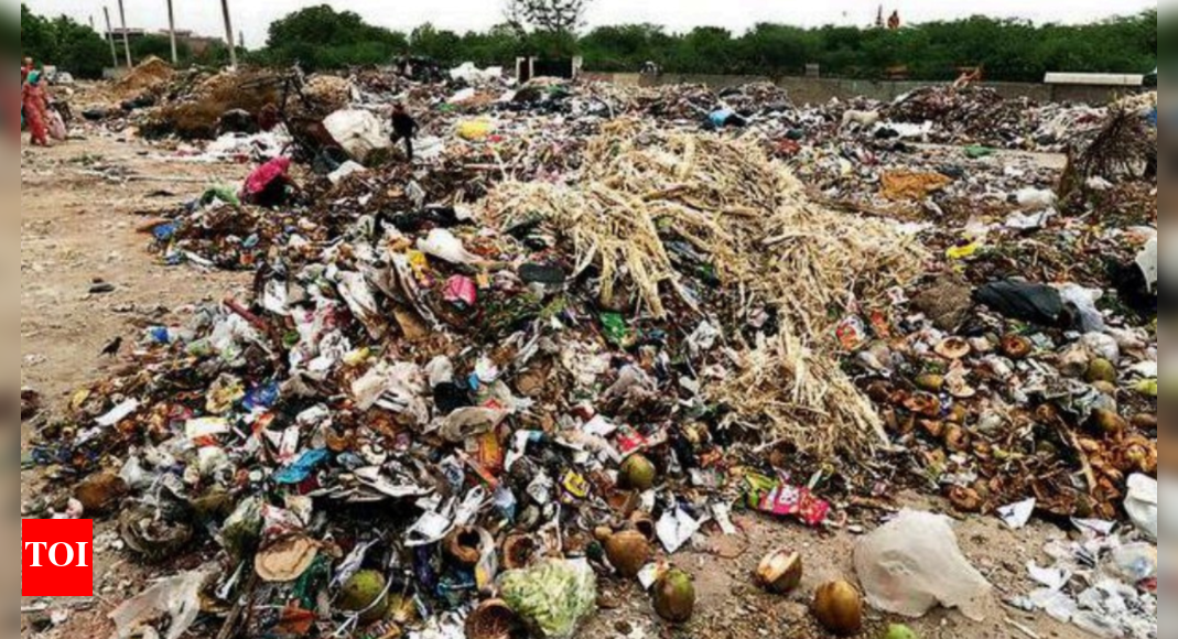Transporters On Strike, Waste Piles Up | Gurgaon News - Times of India