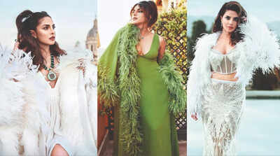 Priyanka Chopra Jonas flaunts her love for feather fashion