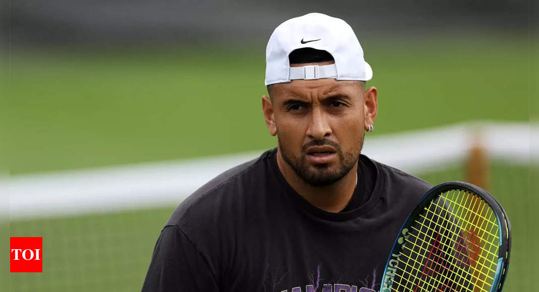 Nick Kyrgios tempers Wimbledon expectations with fitness still a concern | Tennis News – Times of India