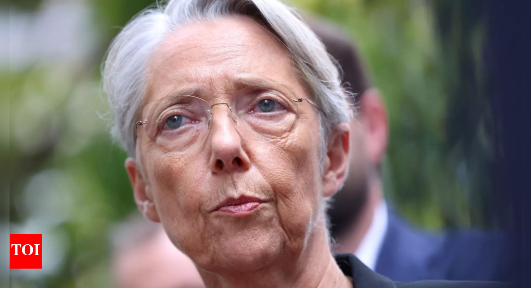Elisabeth Borne French PM condemns 