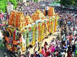 
Over 4L devotees take part in 32-km Giri Pradakshina
