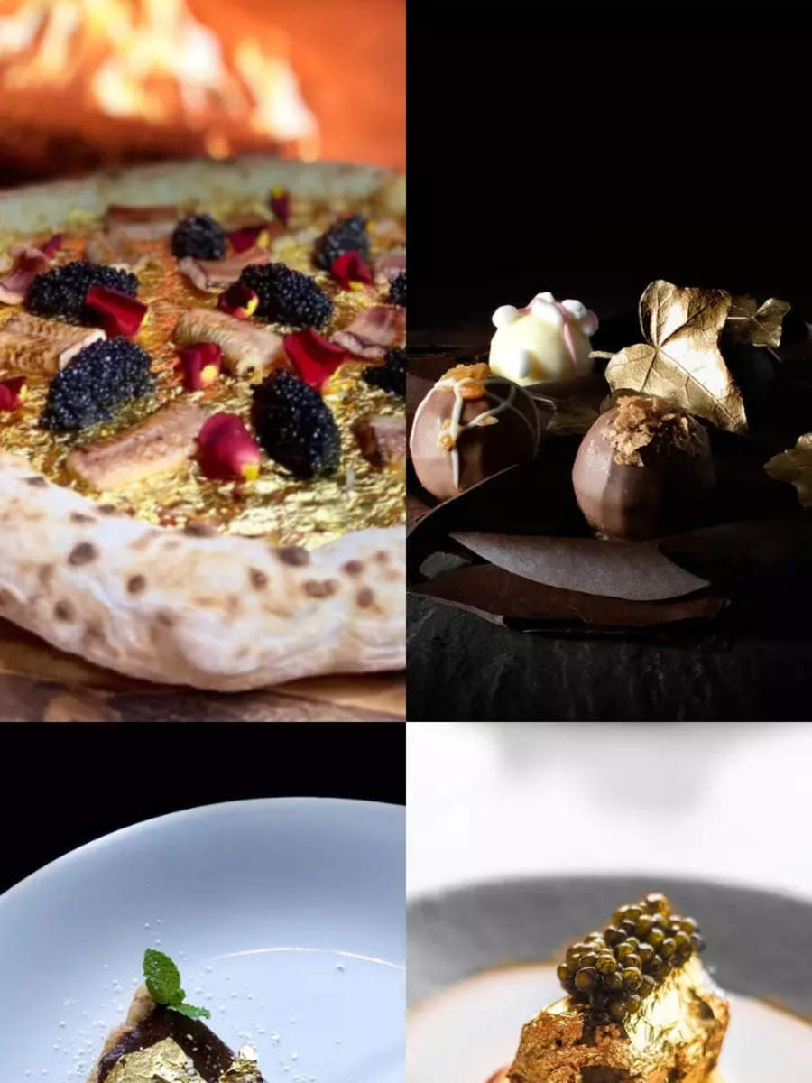 Food Trends 101: Edible Gold Food Dishes