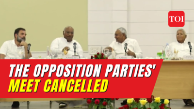 Opposition parties' meet postponed due to Monsoon session