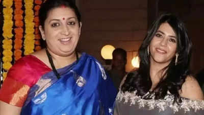 Ekta Kapoor recalls casting Smriti Irani for an important role before 'Kyunki Saas...'; adds, 'I tore the contract after watching her on tape'