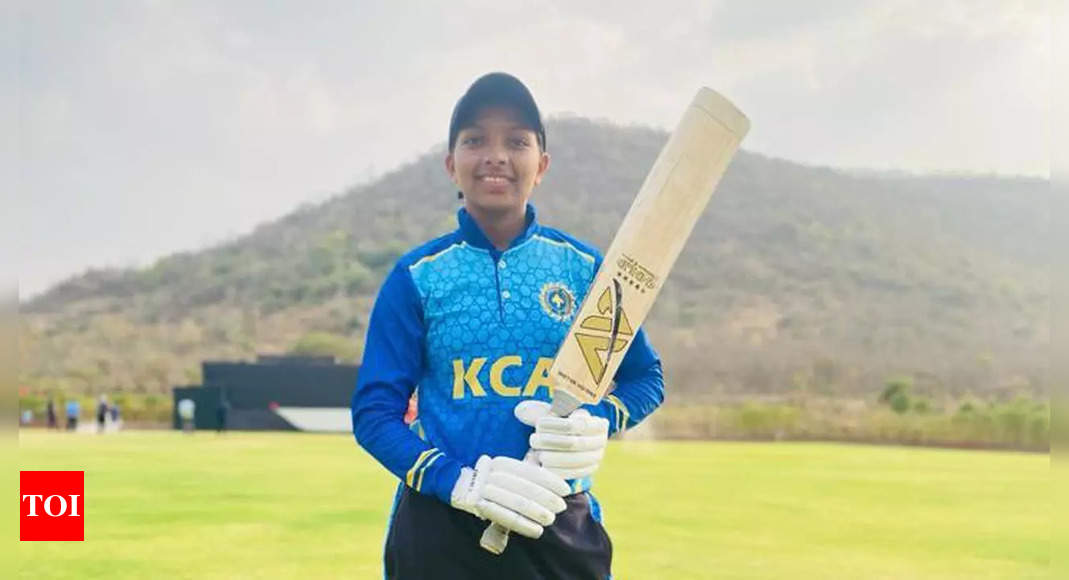 Tribal girl Minnu Mani earns maiden India call-up | Cricket News – Times of India