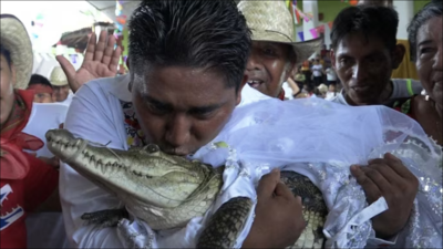Exploring the ancient Mexican tradition of an alligator marrying a man