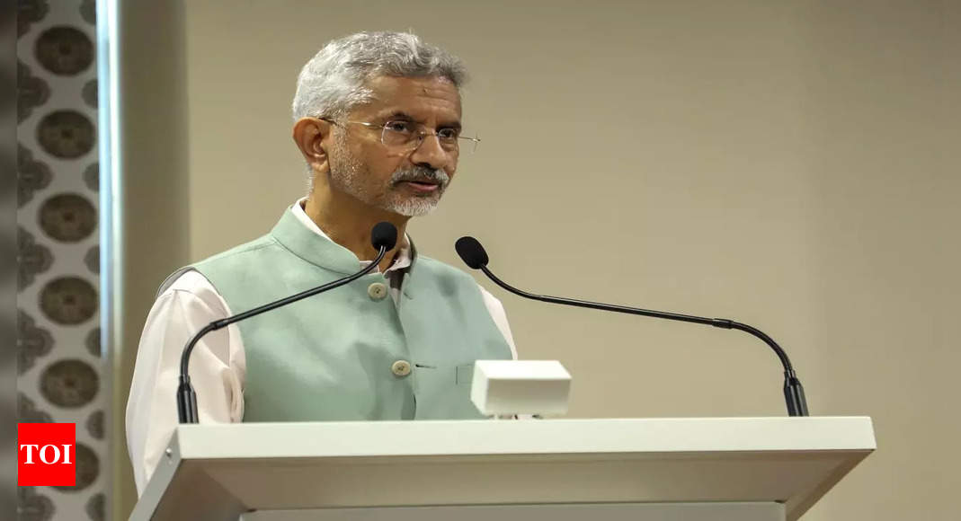 S Jaishankar: No country can progress without embracing technology, R&D ...