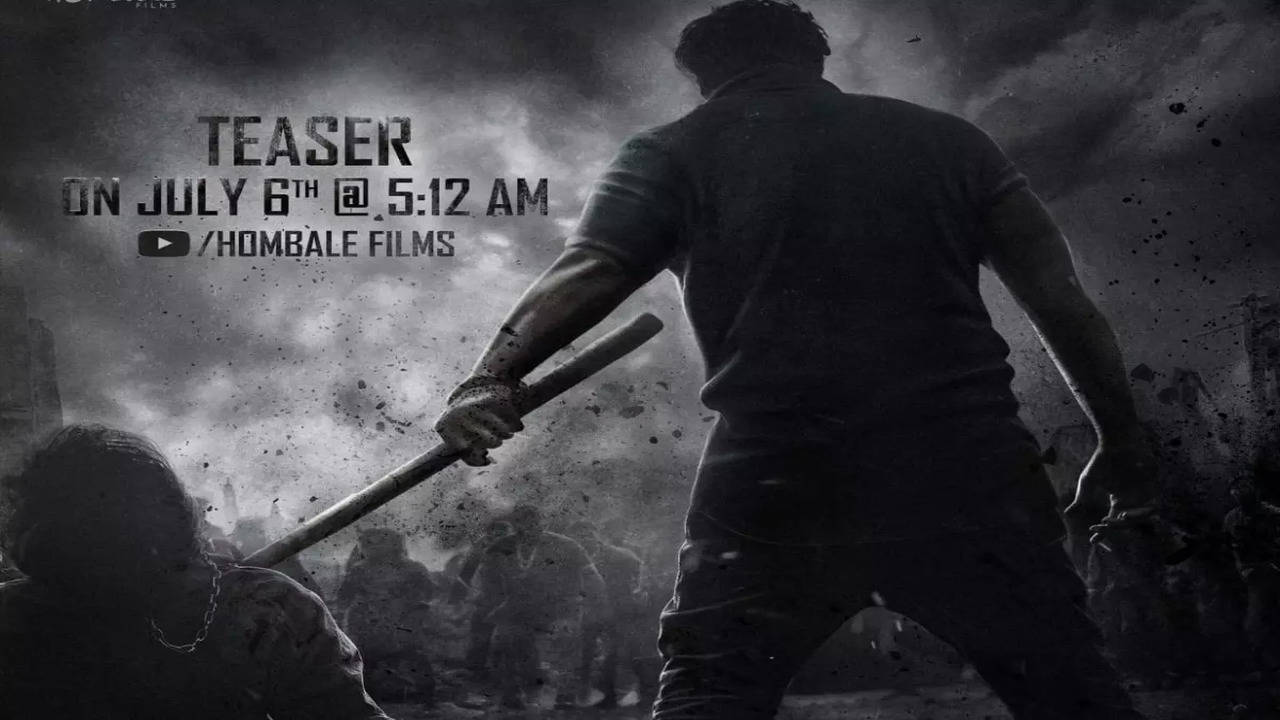 Makers drop a new poster of Prabhas' Salaar and confirms the release date  of the film