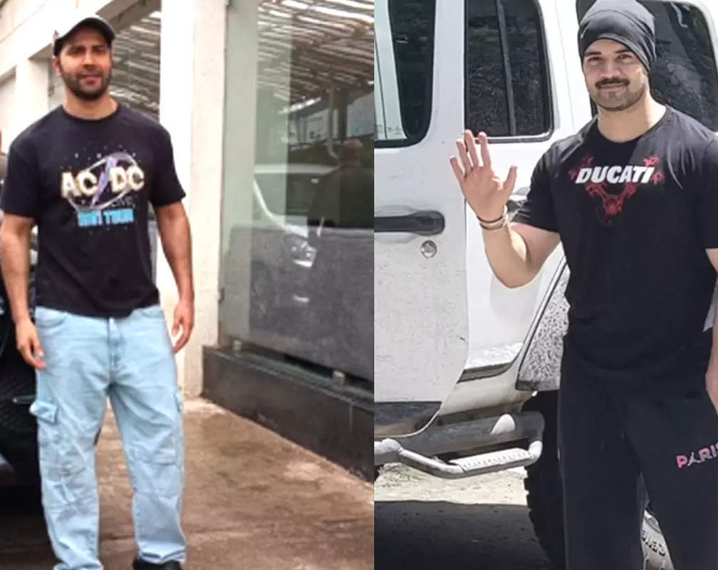 
Varun Dhawan talks about teaser of his next movie; Sooraj Pancholi spotted outside gym
