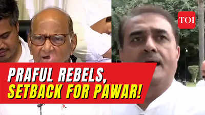 A major setback for Sharad Pawar: Trusted aide Praful Patel joins Ajit Pawar faction