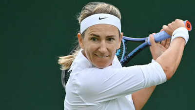 Victoria Azarenka feeling the love on Wimbledon return