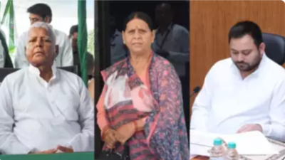 Land For Jobs Scam Case: Tejashwi Yadav, Lalu Prasad and Rabri Devi ...