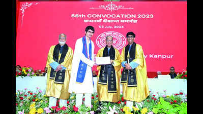 2,127 students awarded degrees at IIT-Kanpur’s 56th convocation