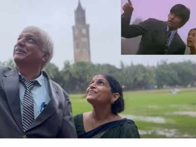 Mumbai couple, whose video of the Rimjhim Gire Sawan recreated in the rain, has gone viral, says, 'I hope Amitabh Bachchan reacts to our video'