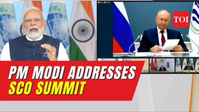 PM Narendra Modi highlights SCO as an extended family, outlines pillars of vision for security and development