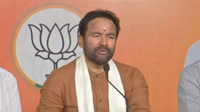 Union minister G Kishan Reddy appointed Telangana BJP chief, Bandi Sanjay  ousted | Hyderabad News - Times of India