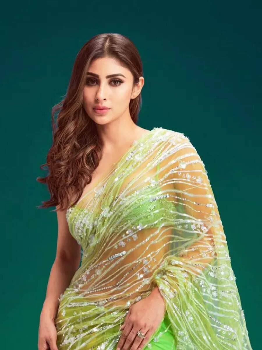 10 saris from Mouni Roy's closet that are perfect for every Indian ...