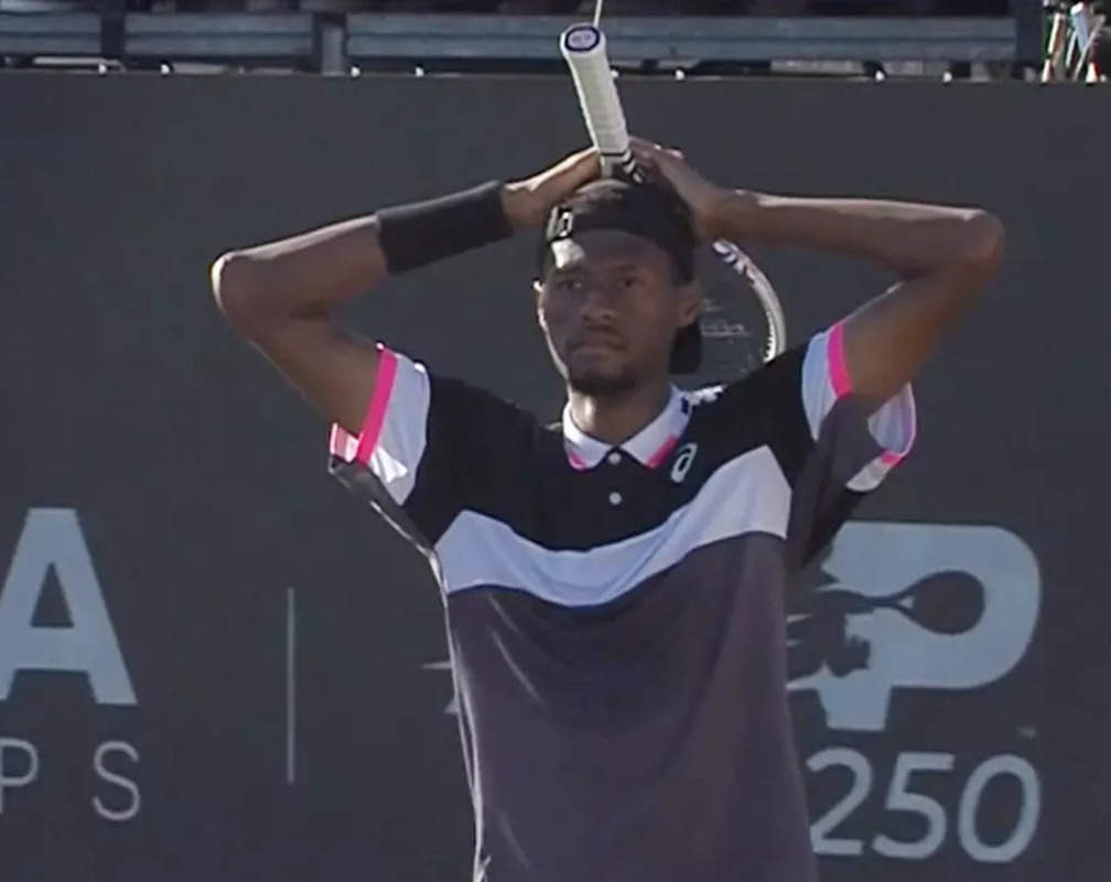 
Christopher Eubanks' match point in Mallorca final
