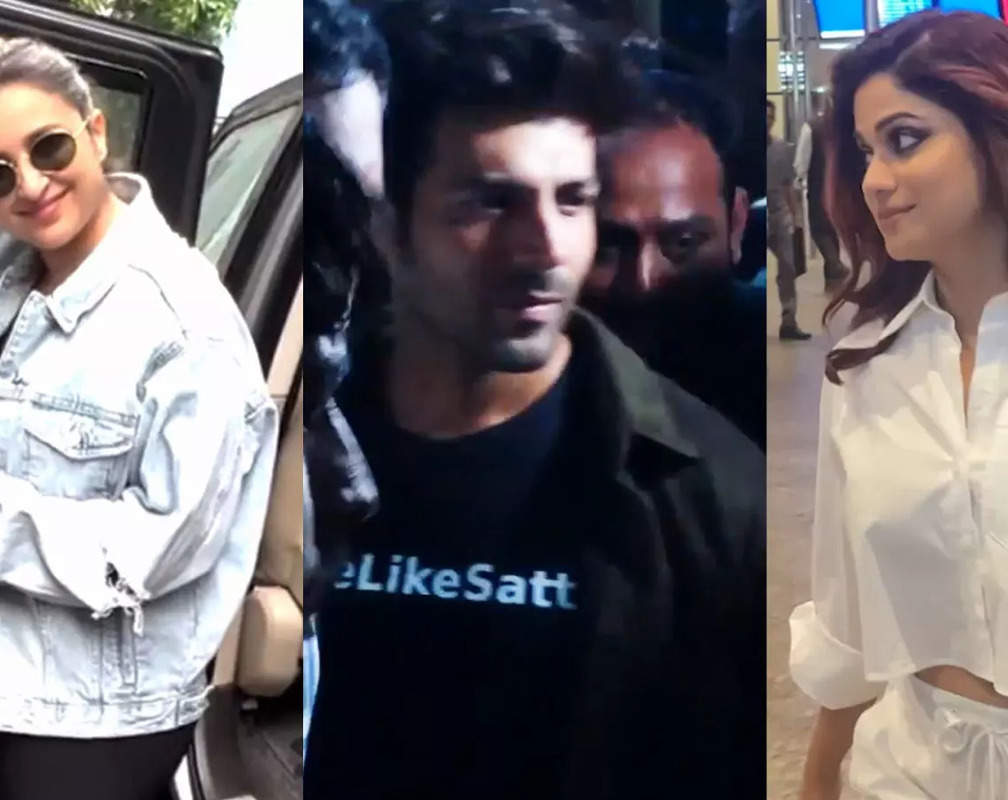 
#CelebrityEvenings: From Parineeti Chopra to Shamita Shetty, Bollywood celebs spotted in Mumbai
