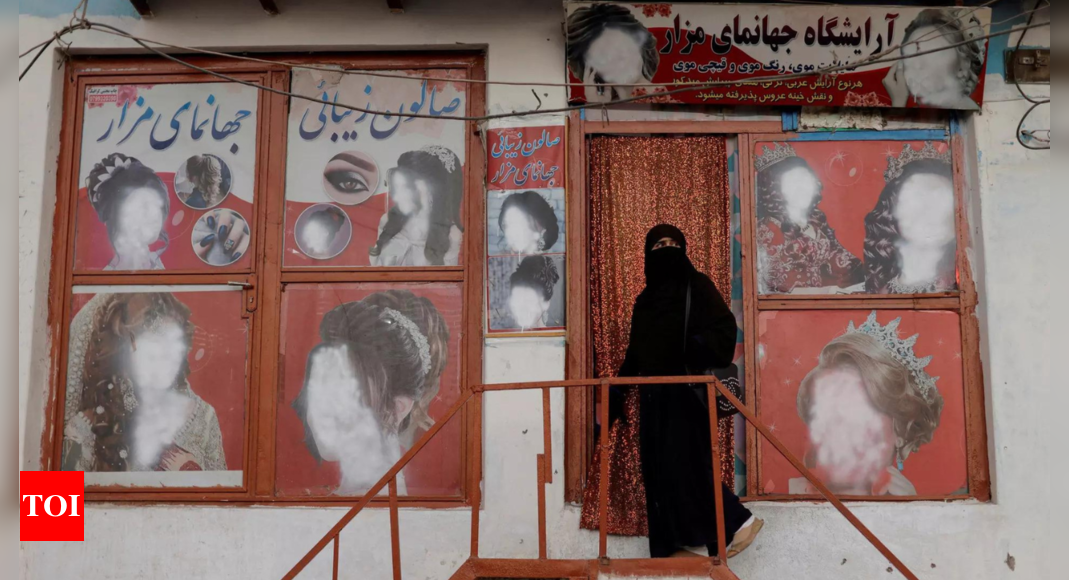 Taliban: Taliban ban women’s beauty salons across Afghanistan – Times of India