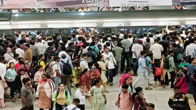 Bengaluru: Purple Line commuters see red as signalling issue hits services