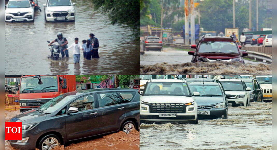 City Hits Brakes Again As 1hr Rain Causes Flooding At Key Junctions
