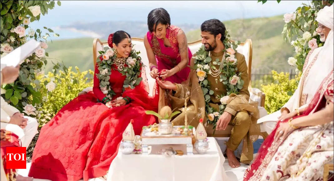 Hindu and Muslim rituals blend in this inter-religious wedding in Malibu - Vimarsana News