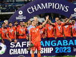 Pictures from SAFF Championship 2023 final as India beat Kuwait to lift title