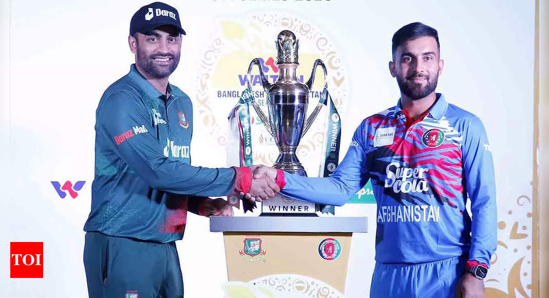 Bangladesh 26/0 in 5.3 Overs | Bangladesh vs Afghanistan 1st ODI Live Cricket Score Updates: Afghanistan opt to bowl against Bangladesh  – The Times of India