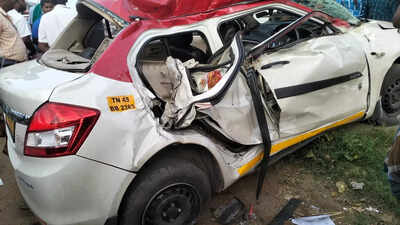Four men die in Tamil Nadu road accident | Chennai News - Times of India