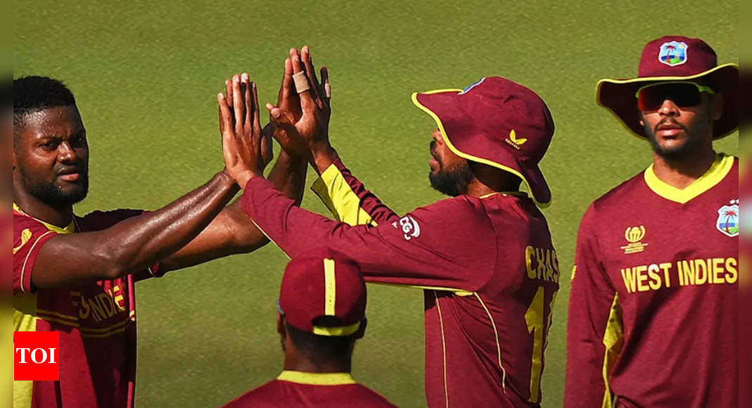 ICC World Cup Qualifiers: West Indies ease to consolation win over Oman | Cricket News – Times of India
