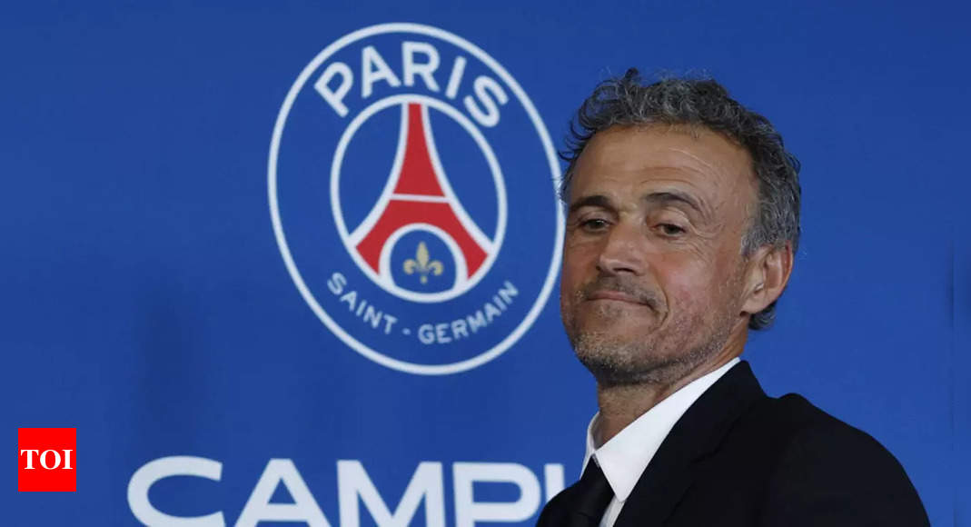 PSG appoint Luis Enrique as new coach | Football News – Times of India