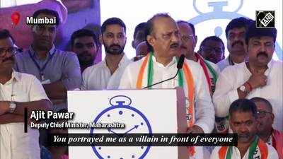 Ajit Pawar takes jibe at Sharad Pawar, says “you are 83, are you not going to stop”