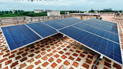 Shadow over solar energy in city | Chennai News - Times of India