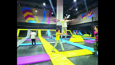 Trampolines bounce their way into fun & fitness routine of B’lureans