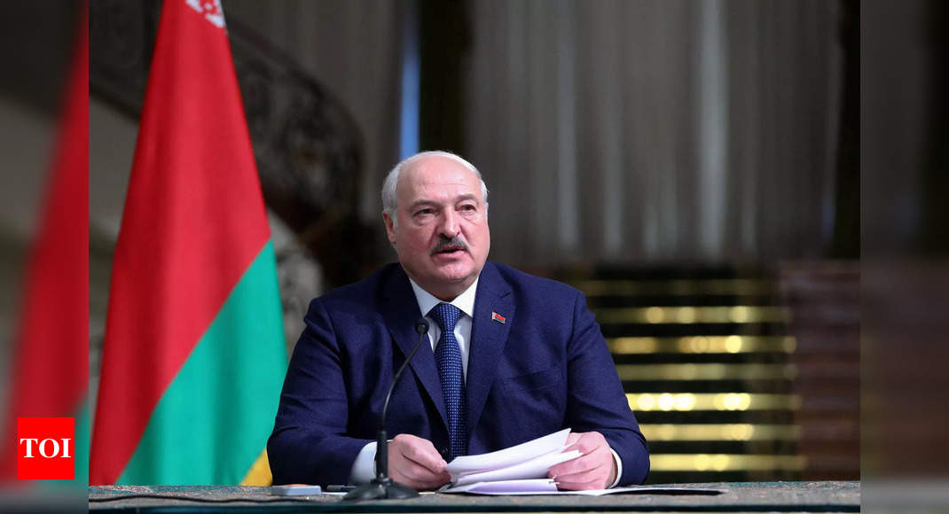 Wagner chief is still in Russia, not Belarus: President Lukashenko – Times of India