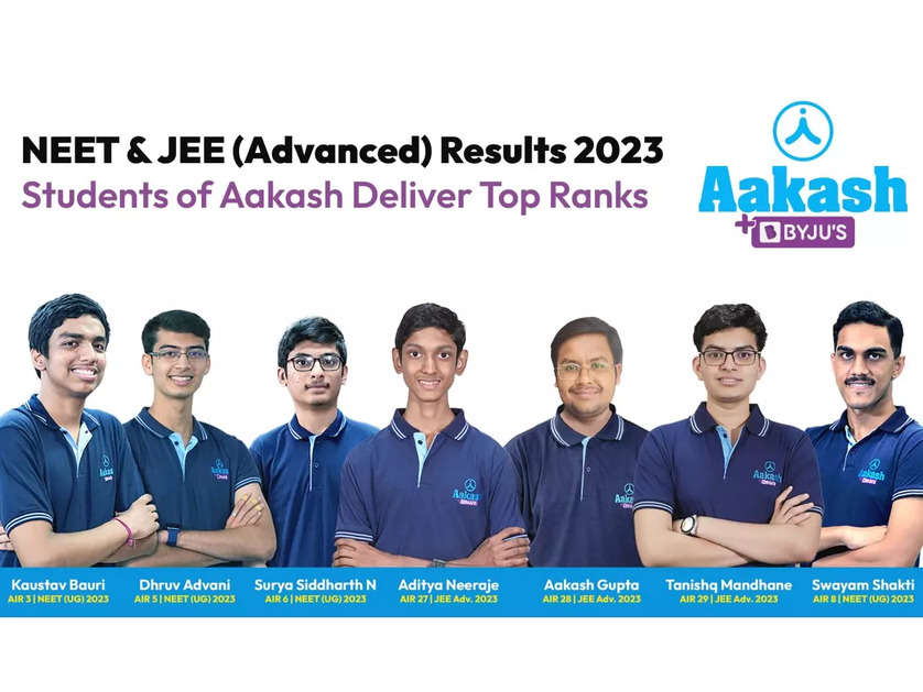 NEET and JEE Results 2023 - Students of Aakash Institute secure top ranks