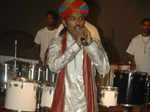Falguni Pathak at a concert