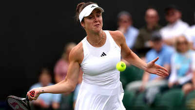 Wimbledon: Elina Svitolina knocks out Elise Mertens