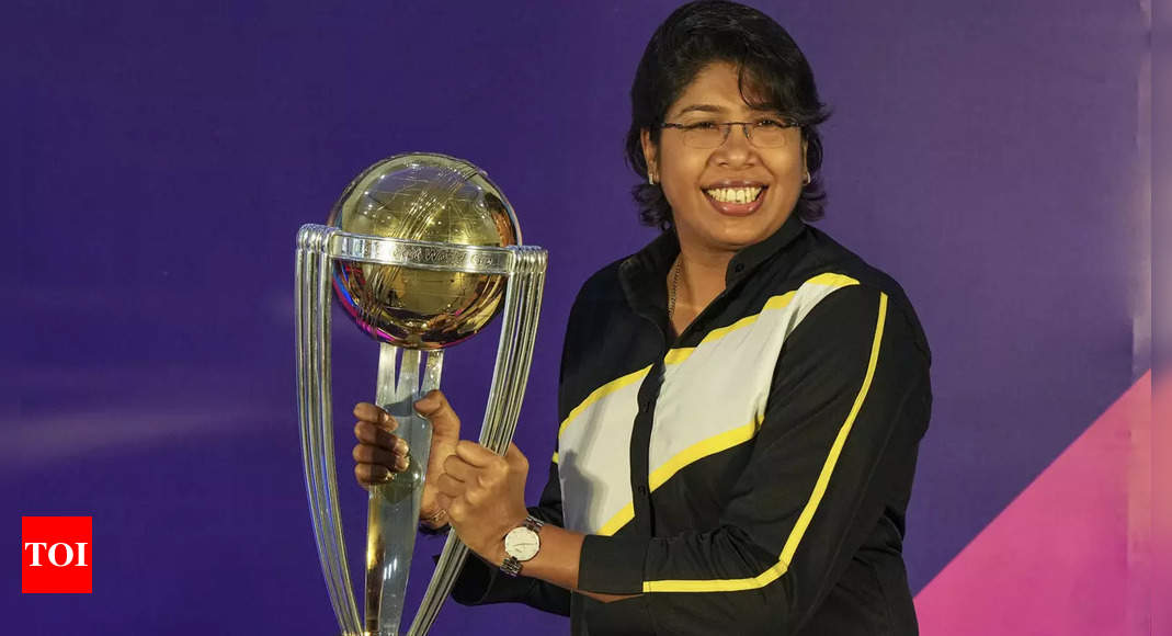 Jhulan Goswami welcomes ICC Men’s ODI World Cup Trophy Tour, hopes for India’s success | Cricket News – Times of India