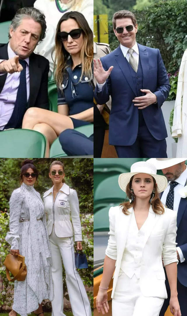 Priyanka Chopra, Tom Cruise, Emma Watson: Celebs who have attended Wimbledon matches